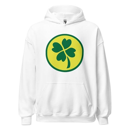 TOP KOALA TEE Shamrock Four Leaf Clover Unisex Hoodie4