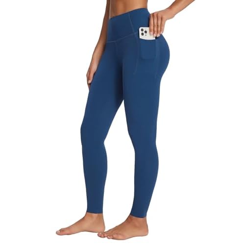 baleaf Freeleaf Women's 7/8 Yoga Leggings with Pockets, High Waisted 27" Workout Lounge Leggings Cozy Soft Athletic Pants