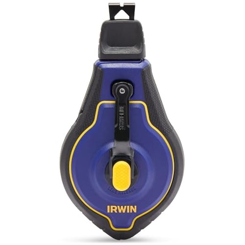 Irwin IWHT48443 Strait-Line chalk line, Speedline Pro reel, 100 ft.