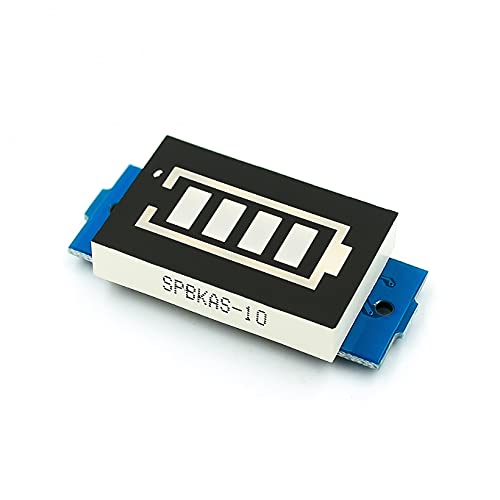 1S Single 3.7V Lithium Battery Capacity Indicator Module 4.2V Blue Display Electric Vehicle Battery Power Tester Li-po Li-ion (Color : 6S 25.2V GREEN)