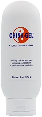 China-Gel Topical Pain Reliever Cream – Herbal Therapeutic Massage Cream to Help Sooth Away Muscle and Joint Discomfort, Mint Green, 6 oz Tottle