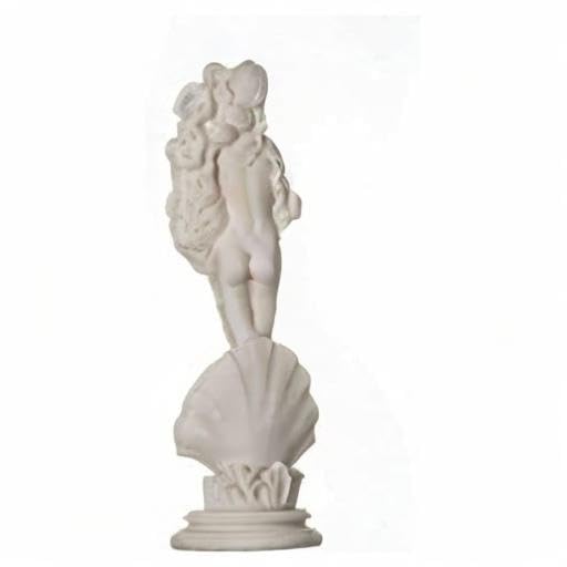 Estatua griega de la diosa Afrodita en alabastro 9.8 pulgadas miniatura 6