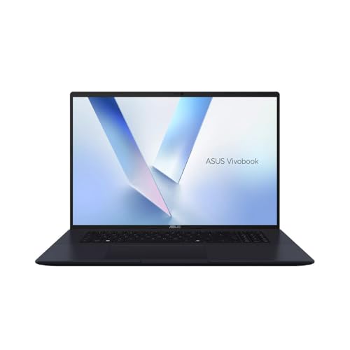 Image of ASUS VivoBook 18 M1807 M1807GA-DS99 18 inch Copilot+ PC Notebook - WUXGA - 144 Hz - AMD Ryzen AI 9 465-32 GB - 1 TB SSD - Quiet Blue - AMD Chip - 1920 x 1200 - Windows 11 Home - - in-Plane Switching (IP