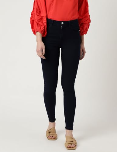 Image of Marks & Spencer Womens Light Wash High Rise Regular Fit Jeans