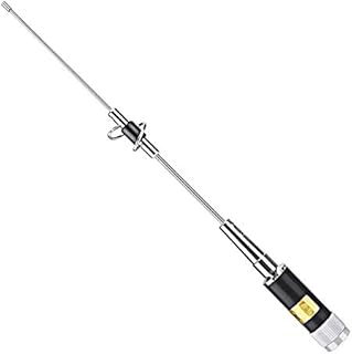 ASHATA Mobile Radio Antenna, Tram 1180 Amateur Dual-Band NMO 12 Inch Antenna VHF 144-148 and UHF 144/430MHz for Mobile Radios