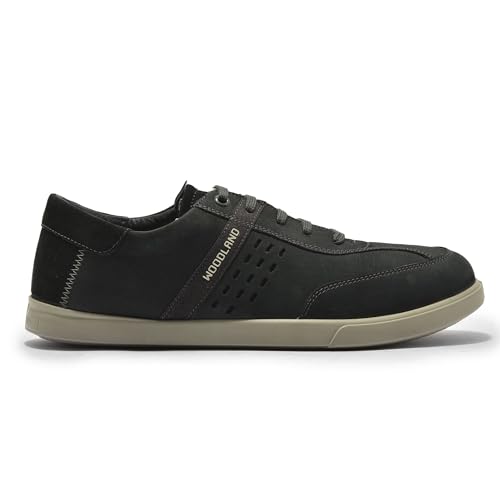 Image of Woodland Men Dnavy Casual Shoes