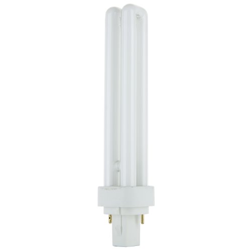 Sunlite PLD26/SP65K 26-Watt Compact Fluorescent Plug-In 2-Pin Light Bulb, 6500K Color