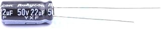 20 Pcs Aluminum Electrolytic Capacitor Dip 22uF±20% 50V Radial Lead, 5x11mm 50YXF22MFFC5X11 Rectifier