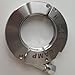 1pcs High Tension Flange Clamps with Lock - Heavy Duty 304 Stainless Steel Vacuum Clamp for Industrial Applications(KF16)