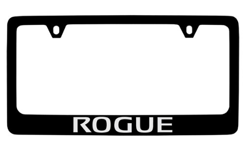 Amazon.com: Nissan Rogue Metal License Plate Frame Holder (Black