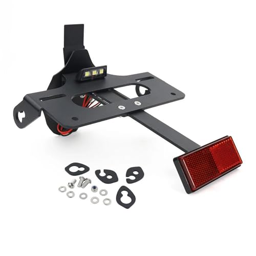Support plaque d'immatriculation épuré pour éliminer le garde-boue Ducati V2 - 4
