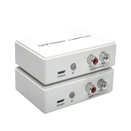 DYNASTY PROAUDIO WSA-5TR 5.8G Wireless Audio Transmitter/Receiver Adaptor for Powered Subwoofer Speaker ONLY