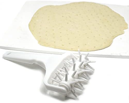 Norpro Docker for Pizza Crust or Pastry Dough, White,3241