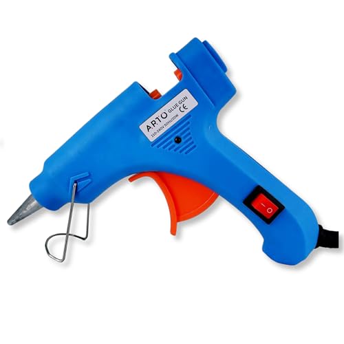 Image of ARTO 20W 20 WATT 7MM HOT MELT Glue Gun with ON Off Switch and LED Indicator