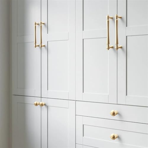 Bouton de tiroir en zinc doré et noir au design luxe pour armoire - 8