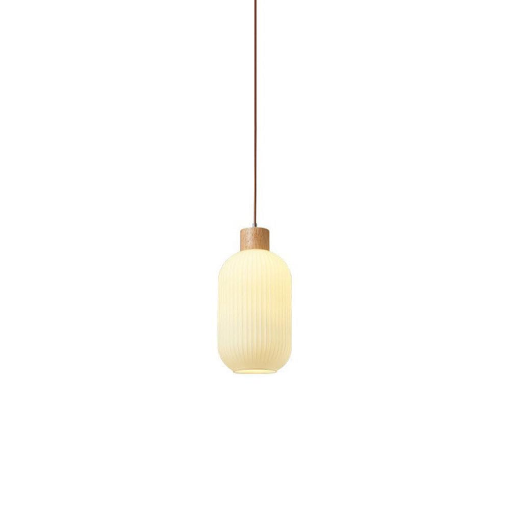 Suspension rétro en verre lanterne E27 pour éclairage de salon