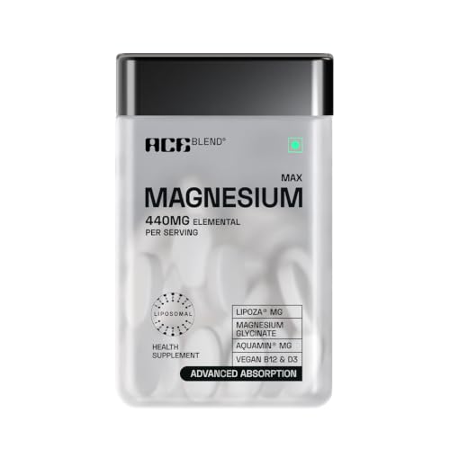 Ace Blend Max Magnesium Glycinate 60 Tablets - Image 2