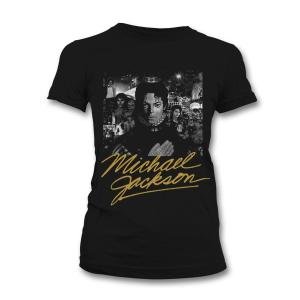MICHAEL JACKSON GOLD SIGNATURE TSHIRT XL by Jackson,Michael: Amazon.co ...