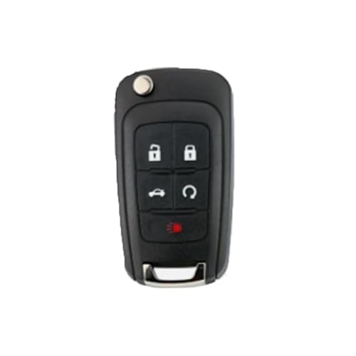 5 Button Car Key Shell Case Replacement Fit for New Holden Cruze, Trax, Barina, VF Commodore