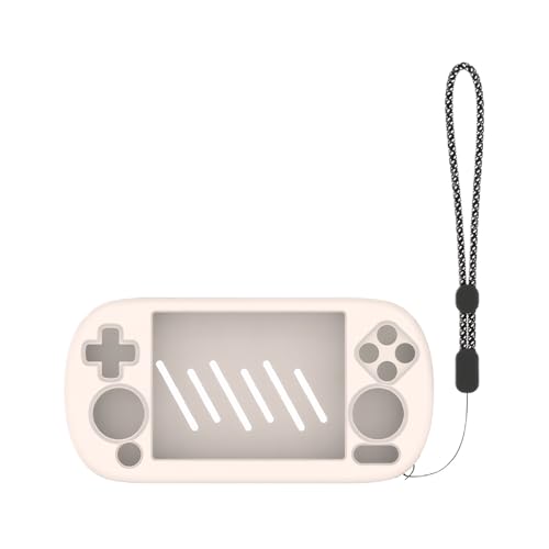 mophrati RG40XX の取り付けを最小限に抑える保護ケース H コンソール RG40XX プロテクター設計とシリコンプロテクター , 白