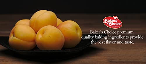 Apricot Jam - 14 oz. - Premium Pastry Filling and Fruit Spread - Oven Proof Apricot Jelly Jams and Preserves for Baking, and Spreading - Dairy Free, Kosher - By Baker’s Choice