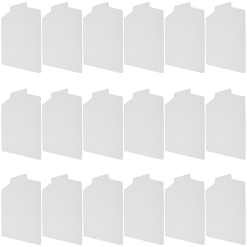 VILLFUL Planche Pliable pour T-Shirts en Carton Blanc 265 X 355 CM Coins Arrondis Lot de 20 Feuilles pour Pliage Rapide Rangement Pratique de Vêtements Dossier à Vêtements Polyvalent