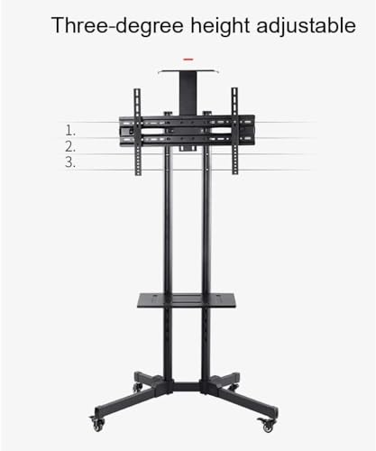 Soporte móvil para TV con ruedas y ajuste flexible miniatura 5