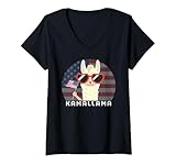 Photo Gallery donna kamala llama, maglietta divertente mamala harris per il presidente 2024 maglietta con collo a v Photo Gallery donna kamala llama, maglietta divertente mamala harris per il presidente 2024 maglietta con collo a v