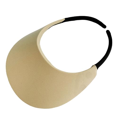 Image of No Headache Sun Visor for Women | Stylish, Lightweight Golf & Tennis Hat | UV Protection for Outdoor Sports & Travel