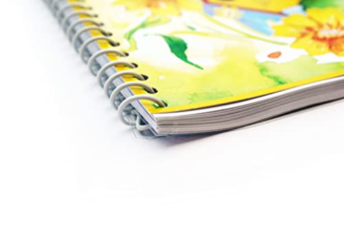 Spiral bound Coloring book for adults Vol 01 easy and fun drawings to