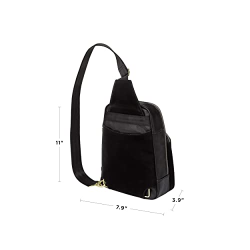 Petunia Pickle Bottom Criss-Cross Sling Bag for Women and Men, Adjustable Strap for Custom-Fit, Spacious Main Pocket, Lightweight, Stylish & Practical for Everyday Use & Travel (Twilight Black)4