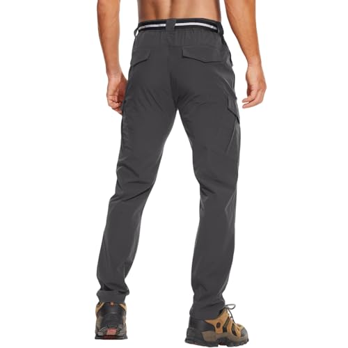 Tactical Pants Men Hiking Breathable Outdoor Lightweight Tactical Stretch Cargo Pants for Men with Pockets3