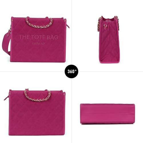 Image of Chinllo Tote Bag for Women Top Handle Satchel Purse and Handbags with Shoulder Strap