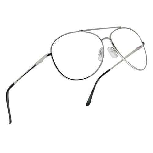 Classic Aviator Multi Focus 3 Powers in 1 Reading Multifocal Asymptotic Eye Glasses