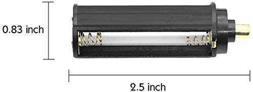5-Pack 3 AAA Battery Holder Case Box Cylindrical For LED Flashlight Torch Light