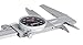 Accusize Industrial Tools 0-12'' by 0.001'' Black Face, Red Needle, Dial Caliper Stainless Steel in Fitted Box, P920-B212
