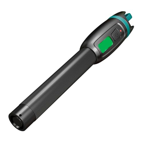 POFET Fiber Optic Cable Tester,Visual Fault 10mW 10KM Meter Red Light VFL Universal Connector for FC/SC/ST Adapter Pen