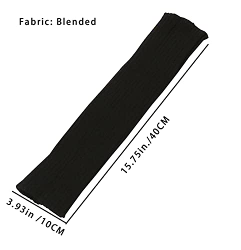 Image of Warm Woolen Socks For Women Solid Leg Covers Socks For Autumn And Winter Knitting
