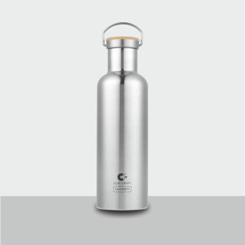Image of Clay Craft Vacbott Melissa Double Walled|18 Hours Hot and 24 Hours Cold Water Bottle Vacuum Insulated Flask Bottle|1 Pcs, 860ml Bottle for Gym|Travelling|BPA-Free|BIS Certified|1Year Limited Warranty