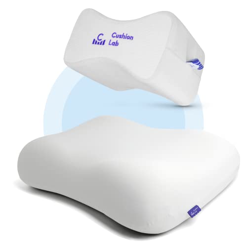 C CUSHION LAB Ultimate Side Sleeping Comfort Bundle - Unlock A New Level of Side Sleeping Comfort, Perfect Support and Leg Stacking, Tossing and Turning a Thing of The Past