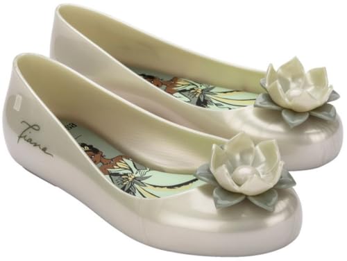 mini melissa Girl's Sweet Love + Disney Princess (Little Big Kid) Ballet Flat