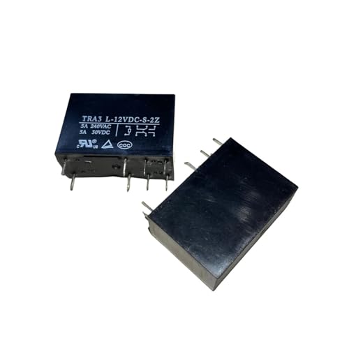 Relais 5VDC 5A TRA3 L-05VDC-S-2Z à 8 broches pour commutation sûre