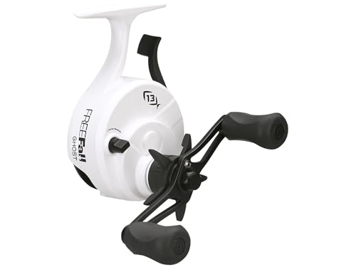 Image of 13 FISHING Black Betty Freefall Ghost Inline Ice Fishing Reel