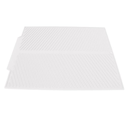 Estera de silicona para secar platos que evita charcos con su sistema de secado rápido 6
