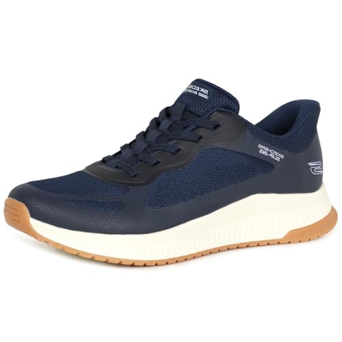 Image of Skechers Womens Hands Free Slip-ins Bobs Squad 4 - Staple Look
