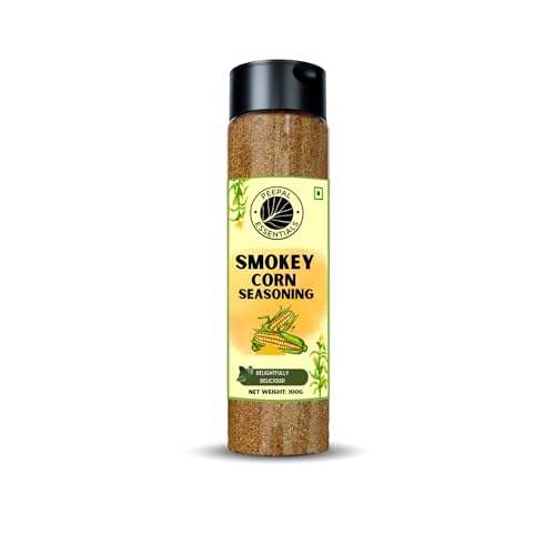 Image of Peepal Essentials Smoky Corn for grilled corn /snacks /salad, Gluten-Free /vegan, No added Artificial Colour - No MSG - No Preservatives