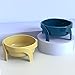 Pjeghbvop Elevated Bowls Small Dog Raised Food Feeding Dish 5.5in Wide Water Bowl with Stand for Cats Puppy Dogs Food Elevated Whisker-Friendly Wide Raised Dog with Stand for Small Dogs