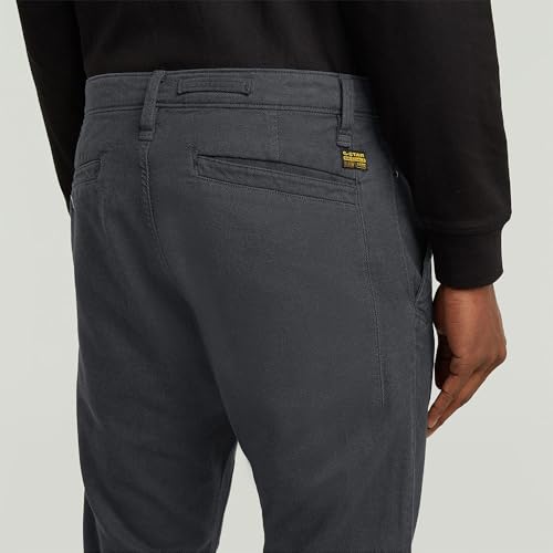 G-STAR Bronson 3.0 Slim Chino Pantaloni, Blu (India Ink Gd D26336-E069-H405), 31 W/32 L Uomo - 5