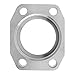 Brennan Industries 1933-64-64 Steel Flat Socket Block Pipe, O-Ring Face, 500 psi, 5/8"-11 NPT Thread, 4" Flange