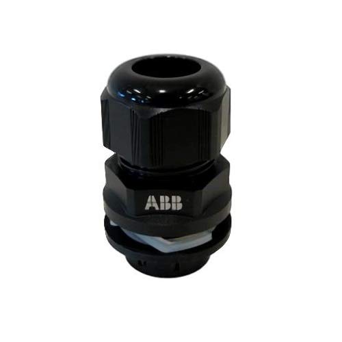 ABB, NPG-0381B, Quick Connect Cable Gland, 3/8IN 5-10MM, Nylon, Black (4 Pack)